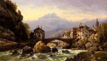 查爾斯 厄弗拉西 庫瓦塞格 An Alpine Village 查爾斯 厄弗拉西 庫瓦塞格 An Alpine Village